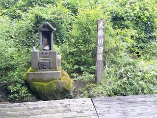 水神様と看板